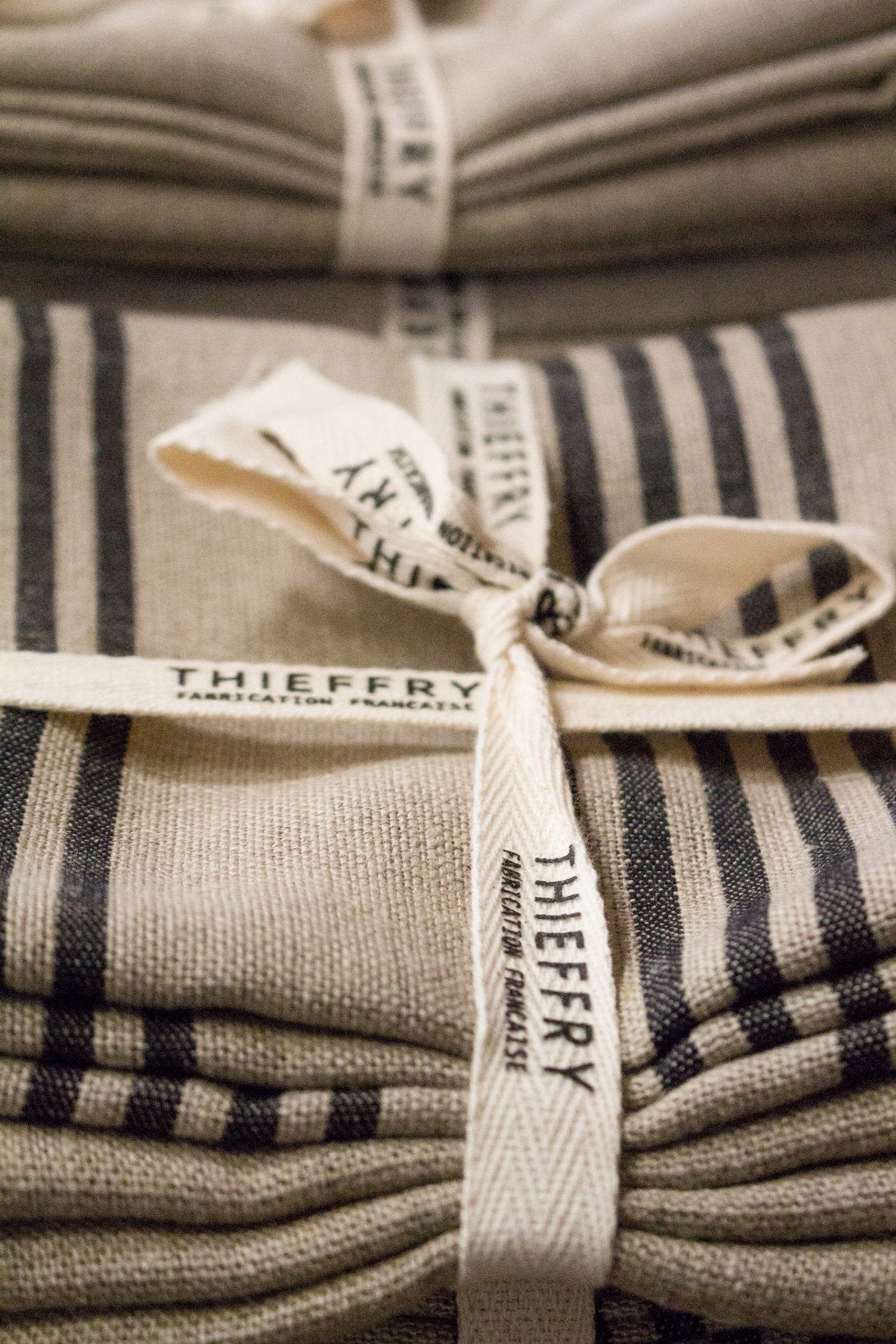 Striped Dish Towel in Linen Northlight Interiors - Northlight Interiors,  Inc.