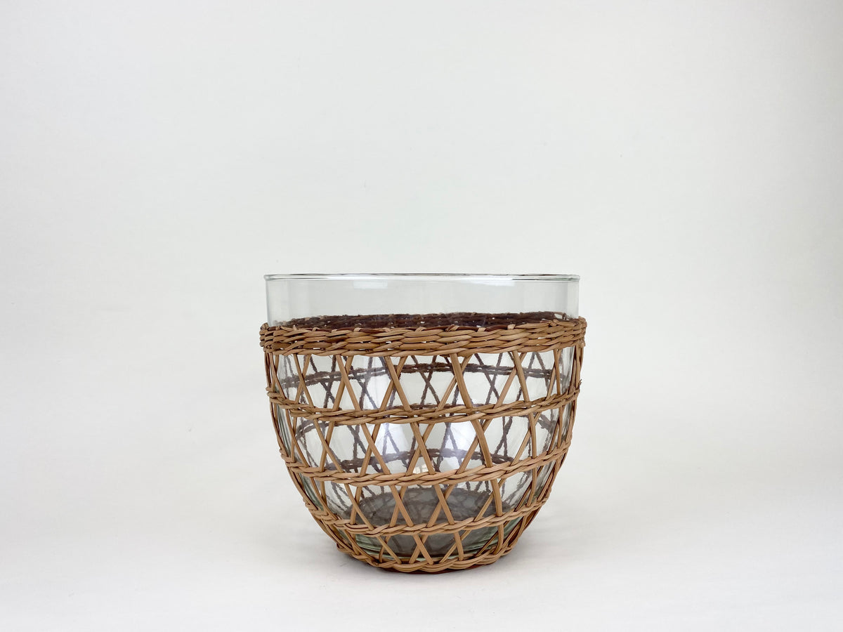 Rattan Cage Salad Bowl Large — Kiss That Frog