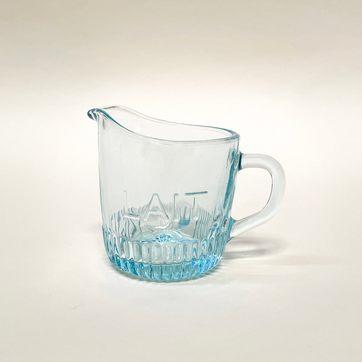 Depression Style Glass Lait Creamer Milk Pitcher